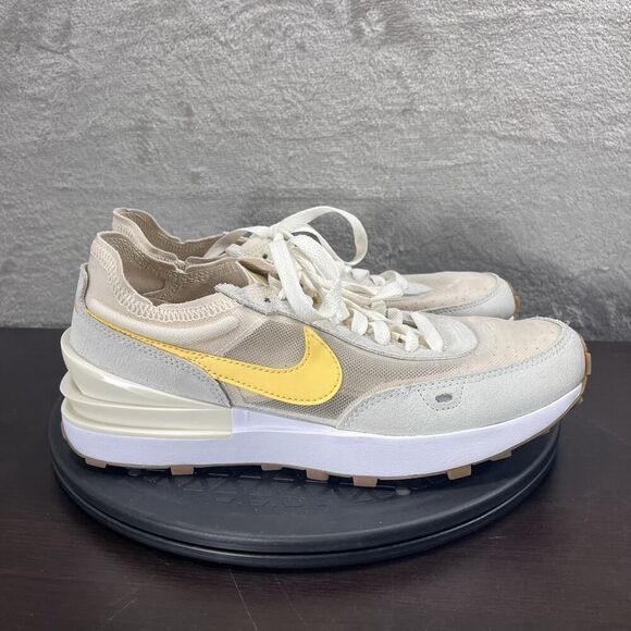 Nike Shoes - Nike Waffle One Womens Sz 8.5 Shoes Sail/Topaz Gold-Coconut Milk DC2533–105 Shoe